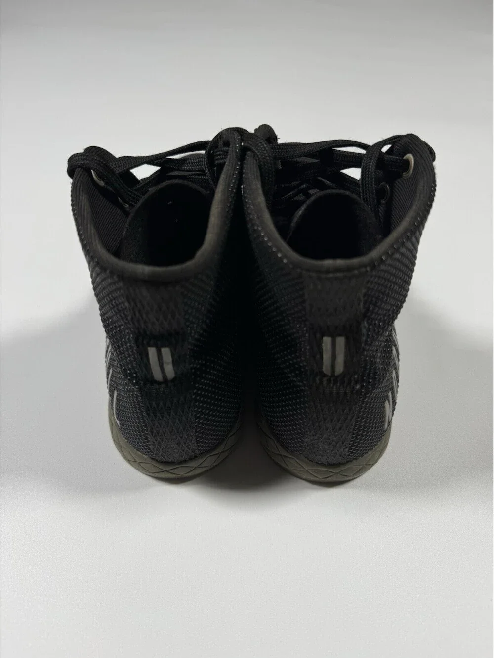 NOBULL High Top Trainer Shoes Black SuperFabric CrossFit Gym Men’s 7 Women’s 8.5